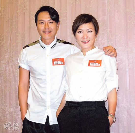 田蕊妮(右)與蕭正楠將往沖繩為《巨輪II》拍外景。(攝影/記者:林蘊兒) 田蕊妮(右)與蕭正楠將往沖繩為《巨輪II》拍外景。(攝影/記者:林蘊兒)