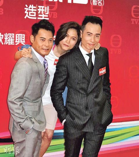 黃智賢(左起)、邵美琪及陳豪為新劇試造型。劇中邵美琪飾演陳豪的太太,與黃智賢有婚外情。(攝影鎅O者:楊安莉) 黃智賢(左起)、邵美琪及陳豪為新劇試造型。劇中邵美琪飾演陳豪的太太,與黃智賢有婚外情。(攝影鎅O者:楊安莉)