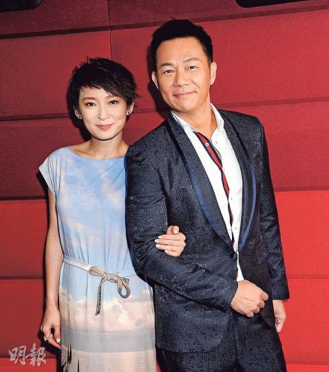 張兆輝與周家怡於電影《華麗上班族》中是上司與下屬關係。(攝影:鍾偉茵) 張兆輝與周家怡於電影《華麗上班族》中是上司與下屬關係。(攝影:鍾偉茵)