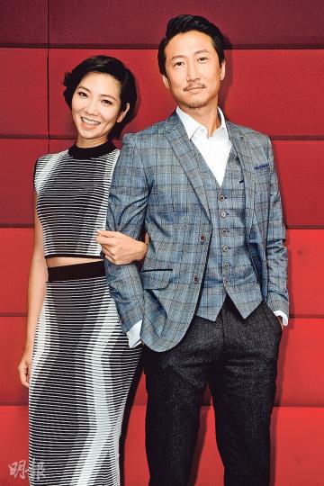 車婉婉與洪天明坦言拍攝杜琪峯執導的《華麗上班族》很有得着。(攝影﹕鍾偉茵) 車婉婉與洪天明坦言拍攝杜琪峯執導的《華麗上班族》很有得着。(攝影﹕鍾偉茵)
