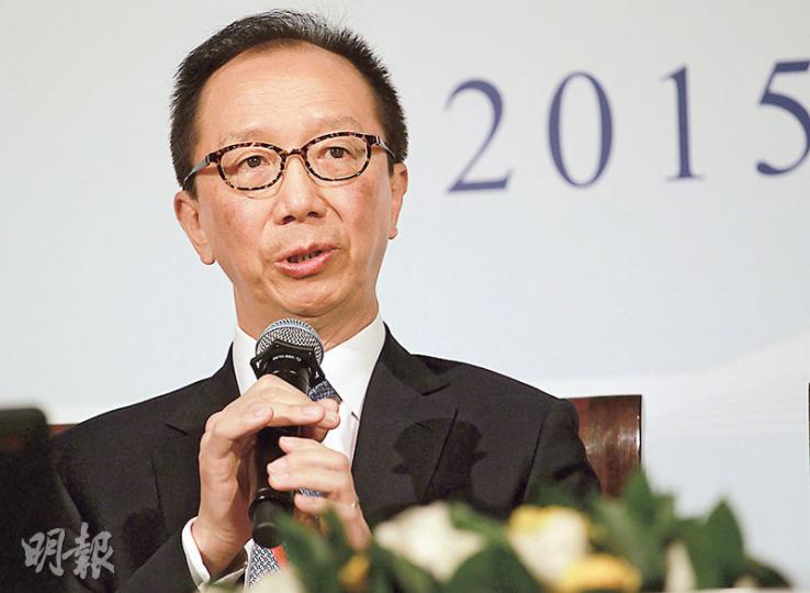 前財政司長梁錦松形容,港人「受軟不受硬」,建議舉辦文化、旅遊專題等,讓港人了解一帶一路機遇。(郭慶輝攝) 前財政司長梁錦松形容,港人「受軟不受硬」,建議舉辦文化、旅遊專題等,讓港人了解一帶一路機遇。(郭慶輝攝)