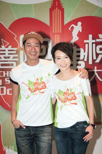 王宗堯(左)與周家怡(右)這對好拍檔不時孖住出席活動。(攝影鎅O者:梁榮達) 王宗堯(左)與周家怡(右)這對好拍檔不時孖住出席活動。(攝影鎅O者:梁榮達)