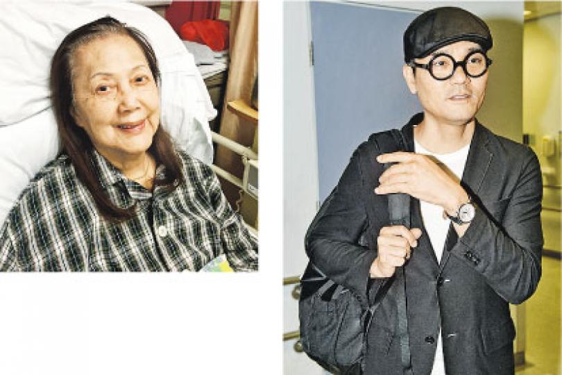 林家棟透露正跟一班朋友商討契媽夏萍(小圖)出院後無人照顧的安排。(攝影:林祖傑、黃梓烜) 林家棟透露正跟一班朋友商討契媽夏萍(小圖)出院後無人照顧的安排。(攝影:林祖傑、黃梓烜)