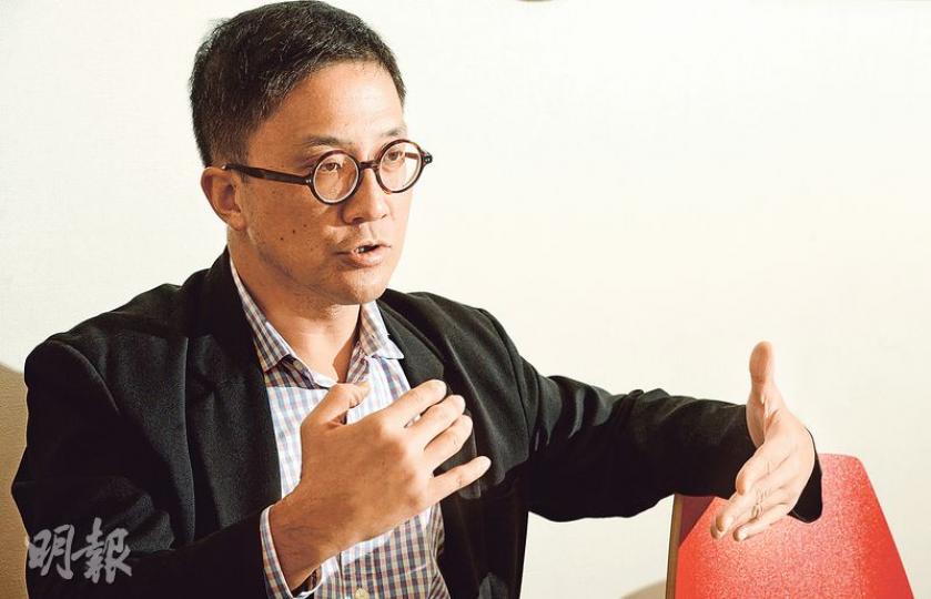陸東估計港股要等到明年下半年始出現升浪。（劉焌陶攝）