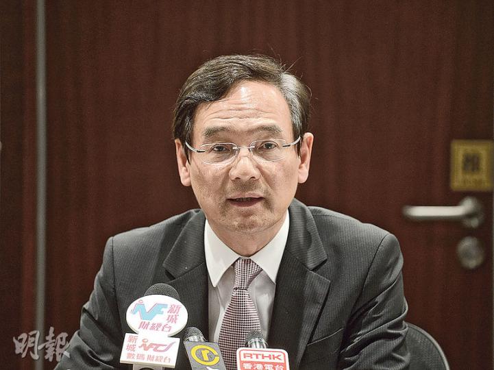立法會議員謝偉銓預計,如建議全獲採納,新項目發展年期可縮短至少1年。(鍾林枝攝) 立法會議員謝偉銓預計,如建議全獲採納,新項目發展年期可縮短至少1年。(鍾林枝攝)