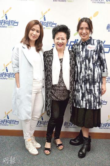 梁琤(左起)、薛家燕及陳煒會否湊成「三個女人一個墟」?(攝影/記者:柯美) 梁琤(左起)、薛家燕及陳煒會否湊成「三個女人一個墟」?(攝影/記者:柯美)
