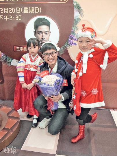 王宗堯出席活動有兩位小美人陪伴，相信女友也不會呷醋。（攝影/記者：林祖傑）
