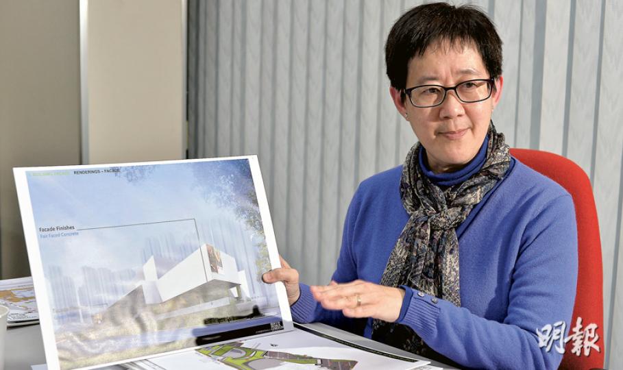 康文署助理署長（演藝）楊芷蘭表示，隨着西九文化區及東九文化中心等表演場地落成，藝術表演界缺場情况有望扭轉。短期措施方面，署方會將主辦節目盡量遷到新界區場地舉行，避免「與民爭利」。（馮凱鍵攝）