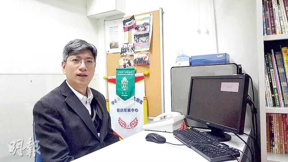 中華錫安傳道會社會服務部總幹事伍恩豪說，在社署沒有資助專門隱青服務下，每年只能處理50宗個案，新個案輪候期長達9個月。（阮秀君攝）