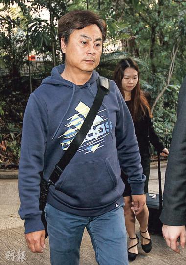 鉛水聆訊昨踏入第32日，金日工程項目經理翁國財（圖）作供，他否認曾向公司採購員工林麗瓊明示或暗示，要求她更改焊料送貨單，聲稱遭林麗瓊誣衊。（李紹昌攝）