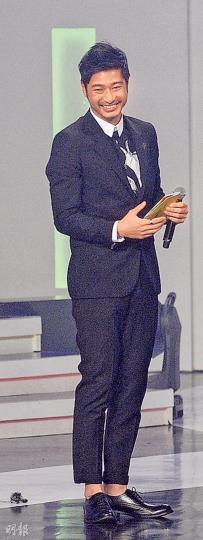 王宗堯笑言要進步就要盡量上網「食花生」。（攝影：鍾偉茵、孫華中、陳釗）