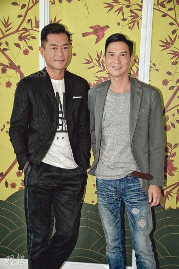 古天樂與張家輝合作無間,今次在電影版《使徒行者》演繹兄弟情,默契十足。(攝影﹕劉永銳) 古天樂與張家輝合作無間,今次在電影版《使徒行者》演繹兄弟情,默契十足。(攝影﹕劉永銳)