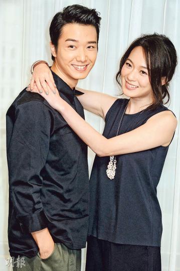 BabyJohn與蔡潔在電影《江湖悲劇》中飾演情侶，兩人合作愉快，希望再有合作機會。（攝影﹕孫華中）