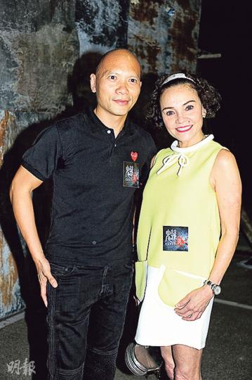 首次擔正電影女主角的栢芝媽,前晚與潘紹聰出席電影《魕異》試映會。(攝影鎅O者:陳釗) 首次擔正電影女主角的栢芝媽,前晚與潘紹聰出席電影《魕異》試映會。(攝影鎅O者:陳釗)