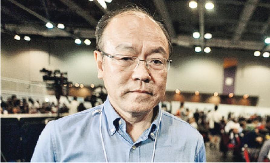 民協馮檢基（圖）在新界西敗陣，其他成員亦未能取得立法會議席，令民協於來屆將在議會絕迹。馮檢基承認結果對民協衝擊大，但會接受選民的抉擇。（馮凱鍵攝）