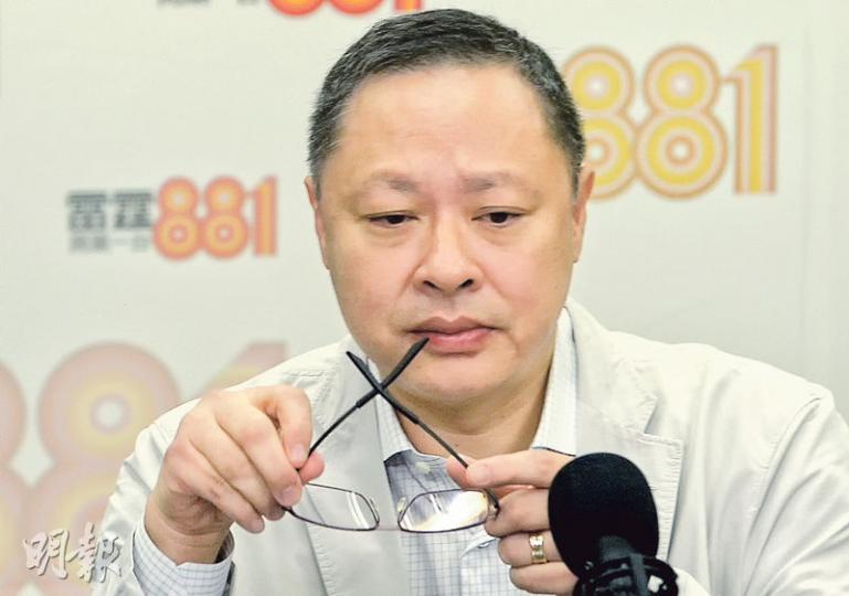 在選舉中發起「雷動計劃」的港大法律學者戴耀廷（圖）表示，對部分多年朋友落選感難過，但指這是殘酷決定，不會因而向墮馬泛民道歉，可以做的是感受落選泛民的難受。（劉焌陶攝）