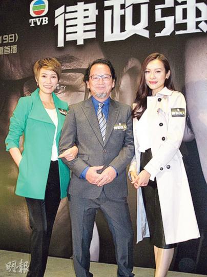 李璧琦(左起)、智叔及李佳芯為新劇 《律政強人》谷宣傳。(攝影鎅O者﹕鍾一虹) 李璧琦(左起)、智叔及李佳芯為新劇 《律政強人》谷宣傳。(攝影鎅O者﹕鍾一虹)