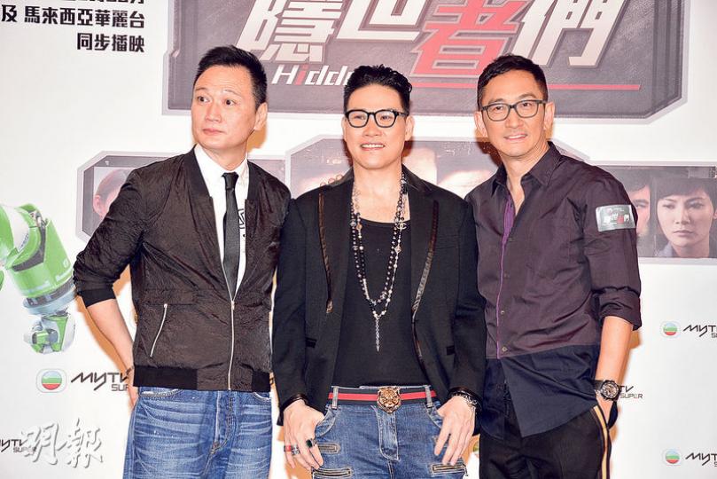 陶大宇(左起)、蘇永康及吳啟華同是好戲之人,是次合作令觀眾期待。(攝影:梁迺楠)宣萱於劇中飾演一個主動的女生。(攝影:梁迺楠) 陶大宇(左起)、蘇永康及吳啟華同是好戲之人,是次合作令觀眾期待。(攝影:梁迺楠)宣萱於劇中飾演一個主動的女生。(攝影:梁迺楠)