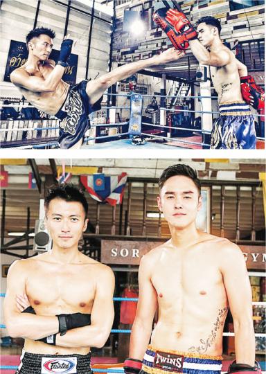 謝霆鋒邀請阮經天擔任《十二道鋒味3》嘉賓,兩人更打了一場泰拳。(攝影:娛樂組)阮經天原來是講價高手。(攝影:娛樂組) 謝霆鋒邀請阮經天擔任《十二道鋒味3》嘉賓,兩人更打了一場泰拳。(攝影:娛樂組)阮經天原來是講價高手。(攝影:娛樂組)