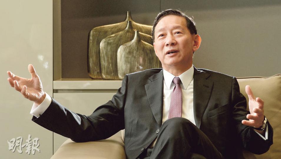 王冬勝表示，人民幣作為國際結算貨幣的擴張速度已很快，「2012年前後，中國外貿以人民幣結算的只有2%至3%，現在是26%」，而加入SDR更是首次確認人民幣的國際地位。（劉焌陶攝）