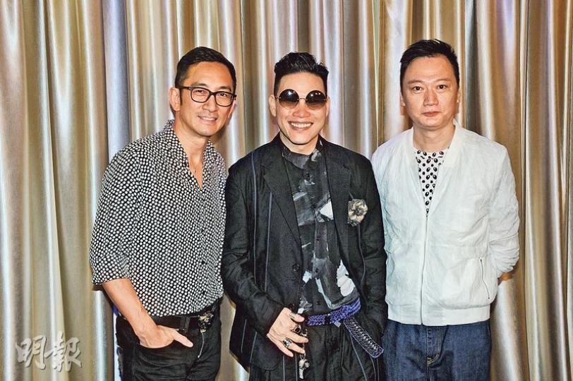 吳啟華(左起)、蘇永康與陶大宇開心劇集受歡迎。(攝影/記者:梁榮達) 吳啟華(左起)、蘇永康與陶大宇開心劇集受歡迎。(攝影/記者:梁榮達)