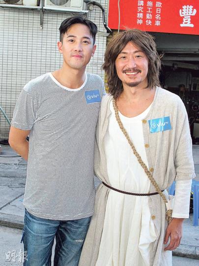 曾國祥(左)與鄭中基(右)義不容辭撐李健宏處男執導的微電影。(攝影鎅O者:柯美) 曾國祥(左)與鄭中基(右)義不容辭撐李健宏處男執導的微電影。(攝影鎅O者:柯美)