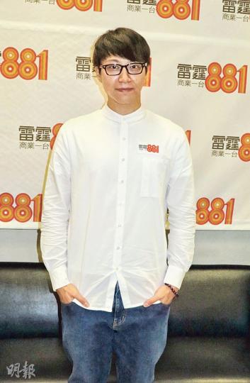 吳業坤承認在鏡頭前仍有包袱。(攝影/記者:柯美) 吳業坤承認在鏡頭前仍有包袱。(攝影/記者:柯美)