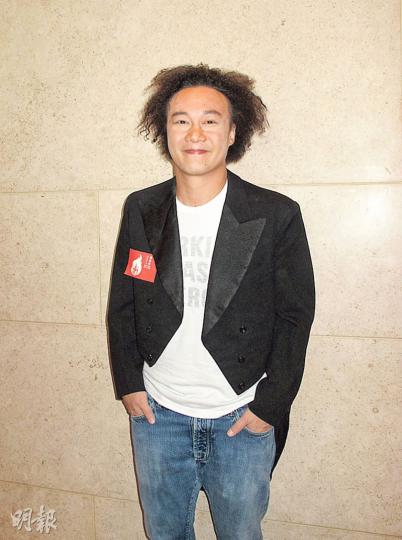 Eason表示跟誰合作拍廣告也沒所謂,最緊要是廣告構思。(攝影鎅O者:柯美) Eason表示跟誰合作拍廣告也沒所謂,最緊要是廣告構思。(攝影鎅O者:柯美)