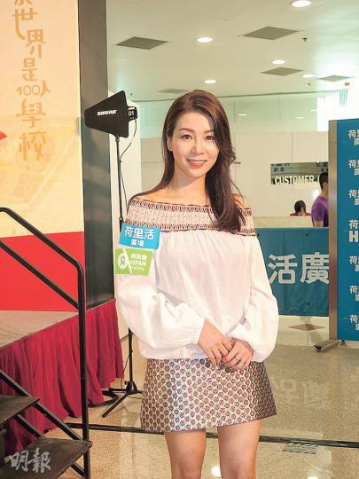 黃婉曼最近忙於做生意,感到非常疲累。(攝影/記者:林蘊兒) 黃婉曼最近忙於做生意,感到非常疲累。(攝影/記者:林蘊兒)