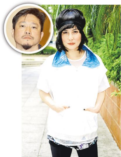何超儀平時會跟老公陳子聰(圓圖)一起做運動,笑言追不上對方。(攝影鎅O者:陳釗) 何超儀平時會跟老公陳子聰(圓圖)一起做運動,笑言追不上對方。(攝影鎅O者:陳釗)