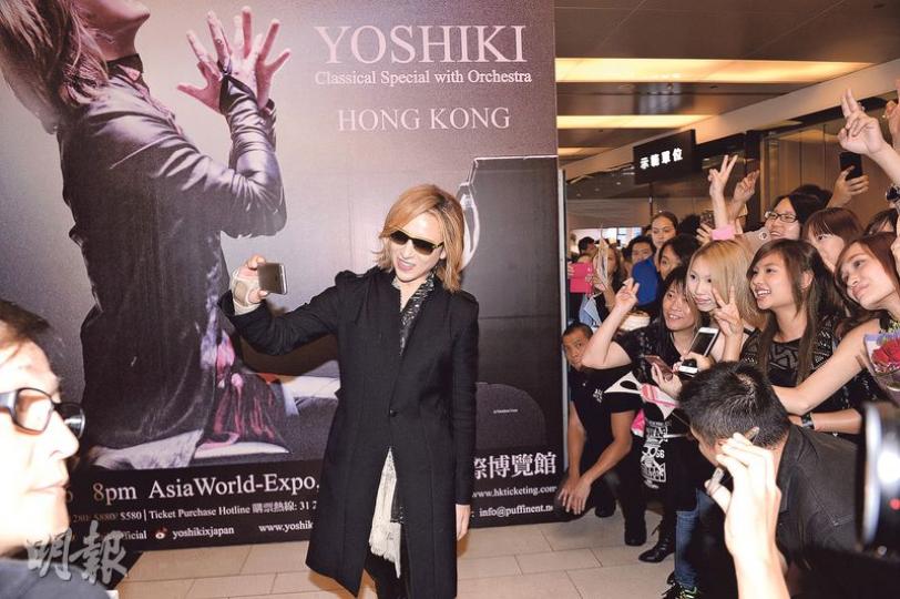 Yoshiki (攝影﹕劉永銳) Yoshiki (攝影﹕劉永銳)