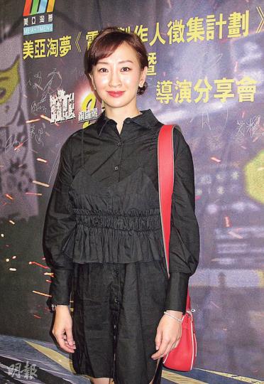 梁佩瑚讚梁小冰性格很真。（攝影鎅O者：鍾一虹）