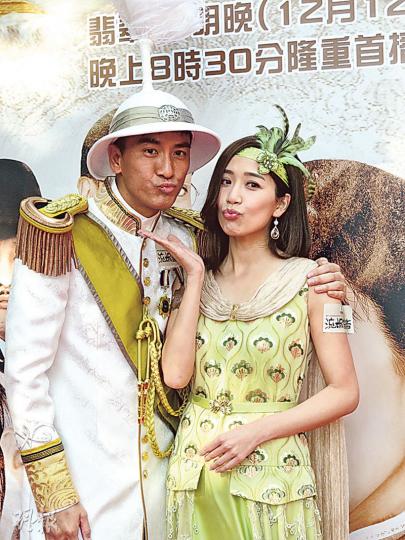 黃智雯羨慕馬國明置業，自己都想為家人買個細單位。（攝影鎅O者﹕楊安莉）單立文在台上大玩諧音粗口。（攝影鎅O者﹕楊安莉）李丞責（攝影鎅O者﹕楊安莉）