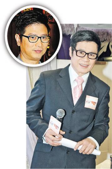 有關「宿敵」李錦聯（圓圖）的問題，安德尊拒絕回應。（攝影鎅O者：梁榮達）羅敏莊支持老公的決定。（攝影鎅O者：梁榮達）