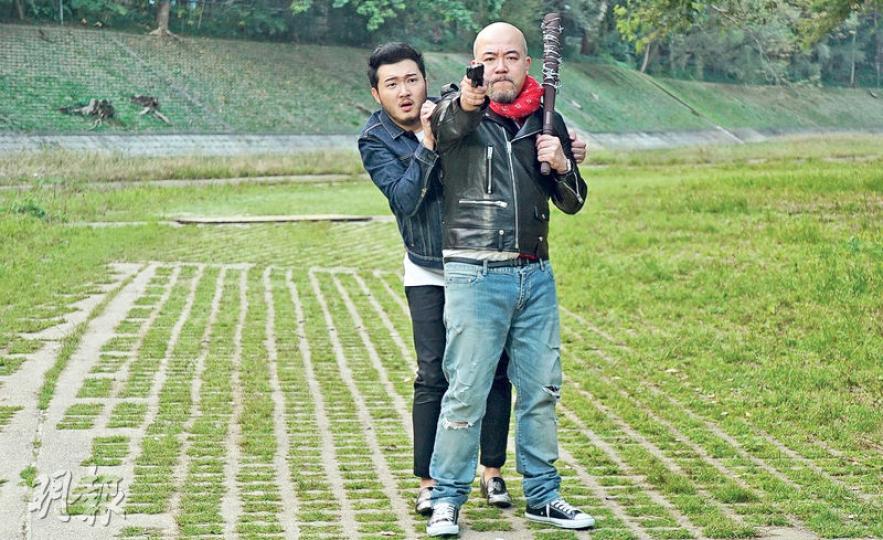 陳詠謙邀請黃偉文演出其新歌的MV。（攝影：娛樂組）