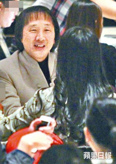 ■上海仔前晚現身尖沙嘴打邊爐，心情甚佳。