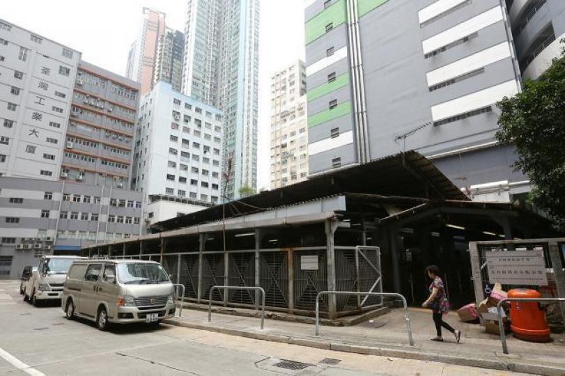 ■馬角街工業用地前身為熟食中心。資料圖片
