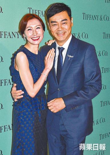 ■郭藹明和劉青雲結婚多年,一直表現恩愛。資料圖片 ■郭藹明和劉青雲結婚多年,一直表現恩愛。資料圖片