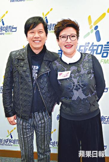 ■劉雅麗主動請纓,幫譚錫禧解決音樂會歌手空缺的難題。
■劉雅麗主動請纓,幫譚錫禧解決音樂會歌手空缺的難題。