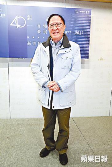 ■鍾景輝表示身體狀況正在康復中,但要覆診。 ■鍾景輝表示身體狀況正在康復中,但要覆診。