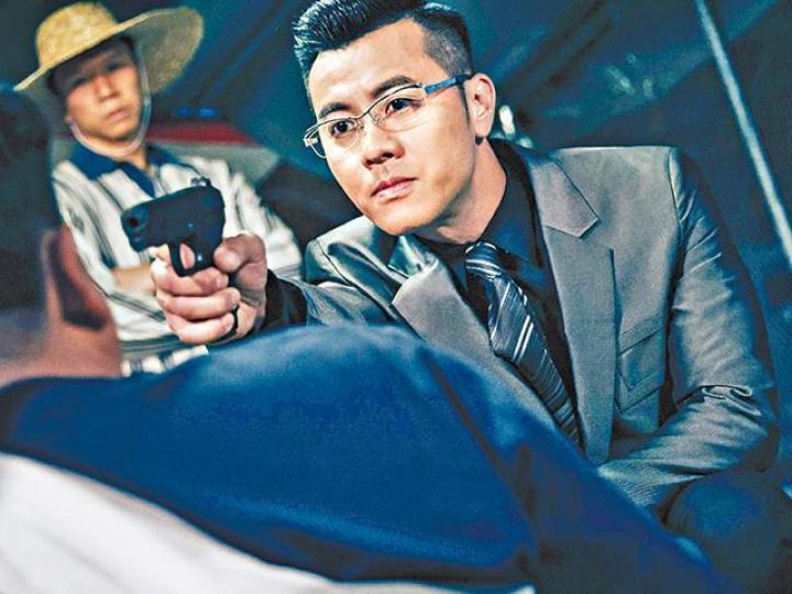 ■梁漢文在《蝕日風暴》中飾演奸角,與其他主角都有不少對手戲。劇照 ■梁漢文在《蝕日風暴》中飾演奸角,與其他主角都有不少對手戲。劇照