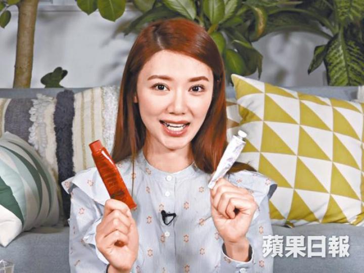 ■倪晨曦分享用潤唇膏同手霜補妝秘訣。■倪晨曦推薦用綠茶包護膚。 ■倪晨曦分享用潤唇膏同手霜補妝秘訣。■倪晨曦推薦用綠茶包護膚。
