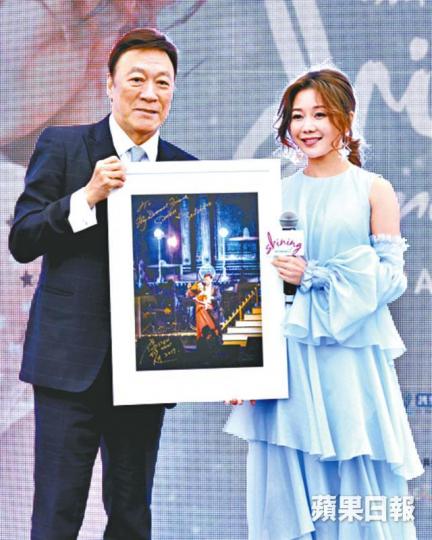■陳欣健昨現身胡琳演唱會記招時,指不希望再有人被性侵。 ■陳欣健昨現身胡琳演唱會記招時,指不希望再有人被性侵。