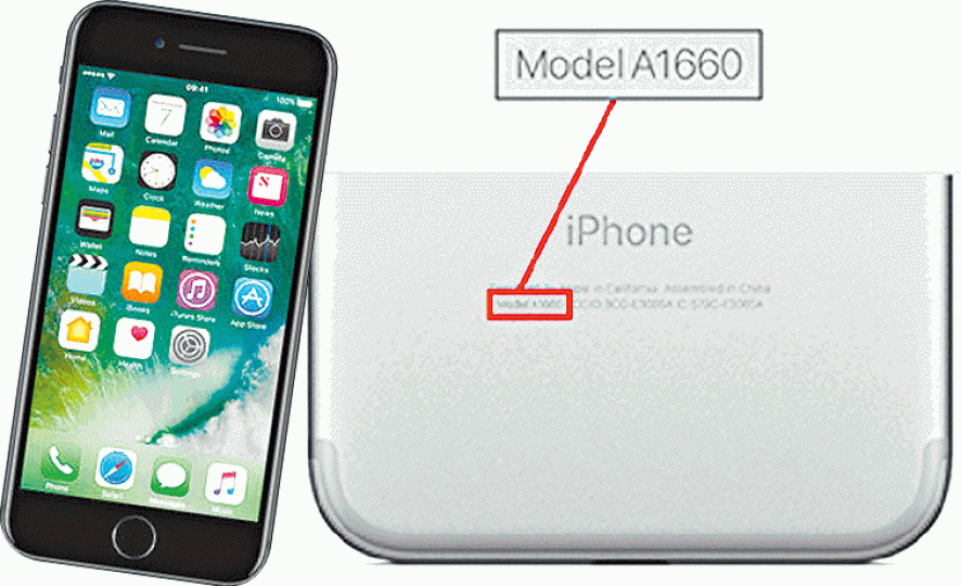 ■iPhone7用家可檢查機背編號，若為「A1660」（右圖）可到蘋果店免費維修。