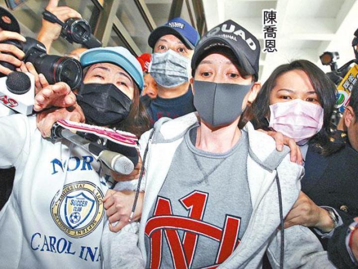 ■陳喬恩上月醉駕,昨被判60小時社會服務令。資料圖片
■陳喬恩上月醉駕,昨被判60小時社會服務令。資料圖片