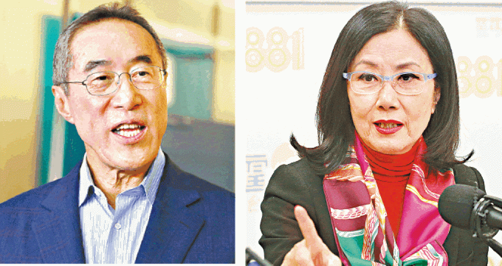 ■唐英年稱汪明荃一直給西九寶貴意見;汪明荃質疑西九管理局「有事鍾無艷,無事夏迎春」。西九戲曲中心 ■唐英年稱汪明荃一直給西九寶貴意見;汪明荃質疑西九管理局「有事鍾無艷,無事夏迎春」。西九戲曲中心