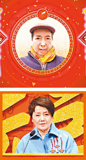 ■賭王前晚在晚宴上透過螢幕向大家送祝福,四太(下圖)就致辭。
■賭王前晚在晚宴上透過螢幕向大家送祝福,四太(下圖)就致辭。