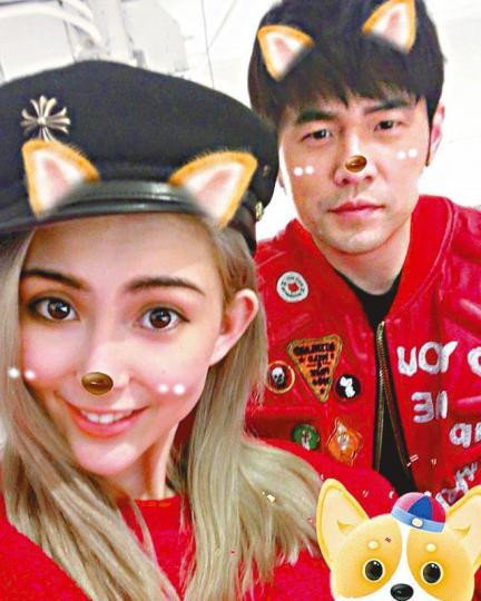 ■周杰倫和老婆昆凌化身可愛小狗送上祝福。互聯網圖片
■周杰倫和老婆昆凌化身可愛小狗送上祝福。互聯網圖片