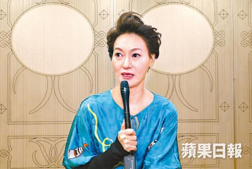 ■惠英紅指金燕玲在《一念無明》的角色超難做。
■惠英紅指金燕玲在《一念無明》的角色超難做。