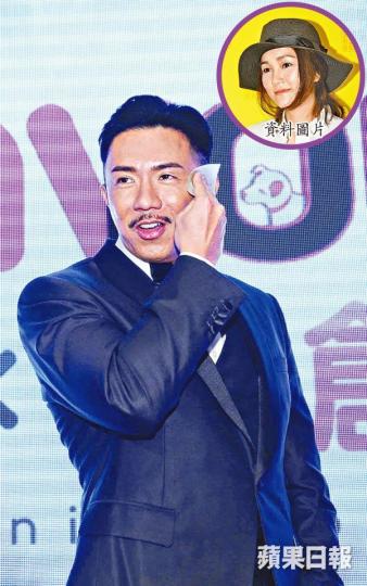 ■張繼聰在新劇中要不停爆粗,又有床戰場面。
■張繼聰在新劇中要不停爆粗,又有床戰場面。